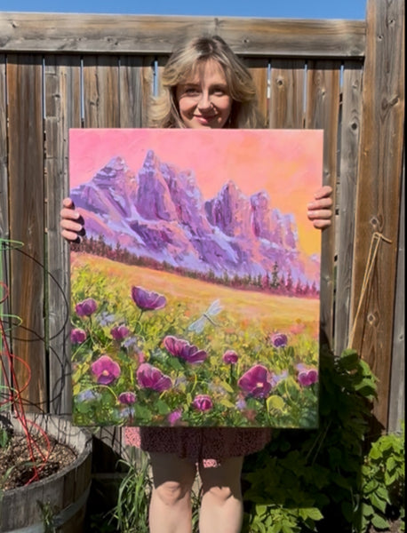 Beauty in the Valley 18x24