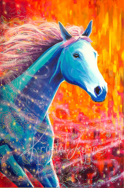 Vibrant Freedom I 24”x36” (50%off) now $325