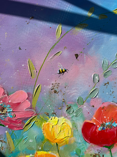 Buzzing Among the Flowers