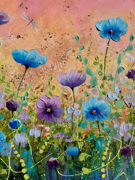 Bliss in the Moment 30x48