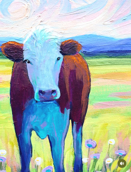 Standing Pretty by the Flowers