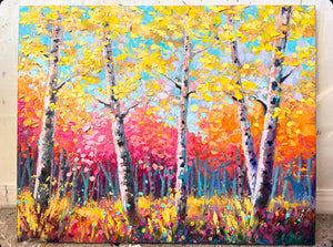 Autumn Dream 24x30 (50% off) now $447.50