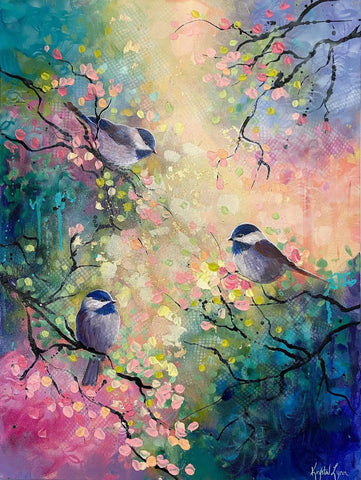 Blossoming Friendship 18”x24”