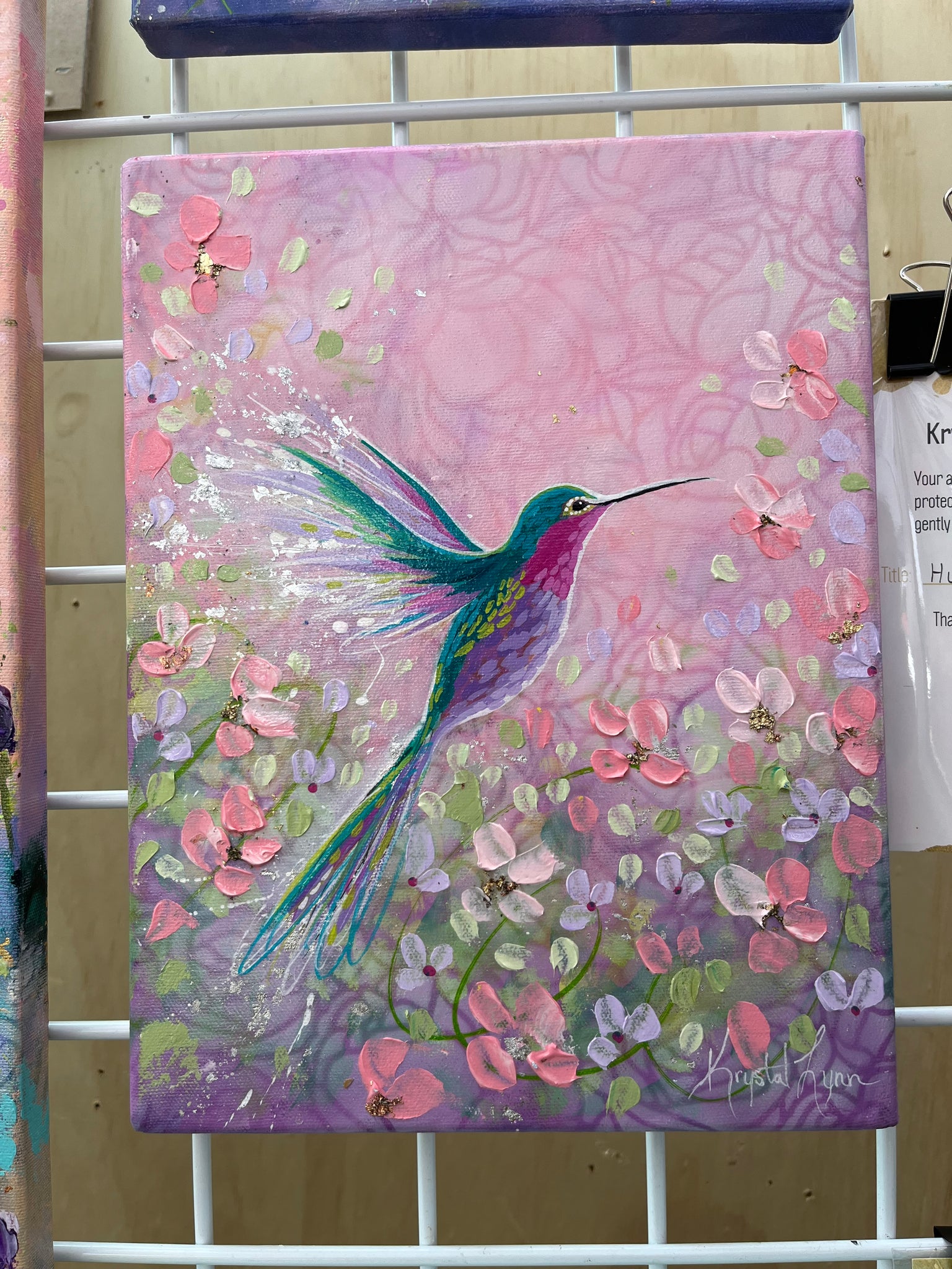 Hummingbird Bliss II 9x12