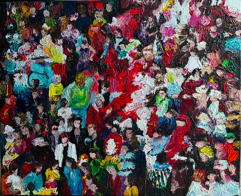 Colourful People 16x20 50% off) now $125