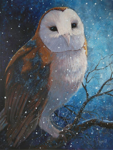 Moonlit Owl (Print or Card)