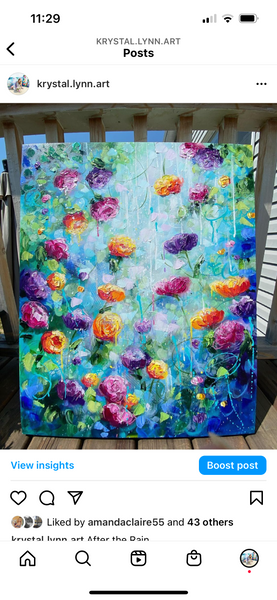 After the Rain 24”x30”