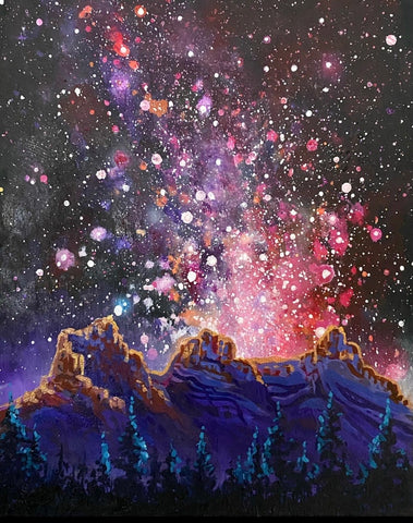 The Three Sisters at Night