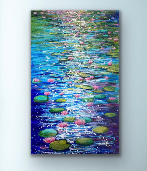 Among the Lily Pads 30”x48”